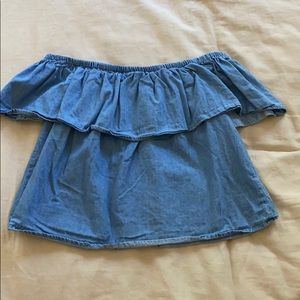 Off the shoulder shirt